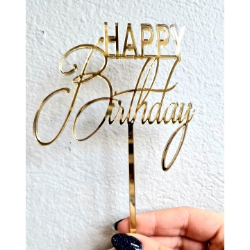 Topper na tort Happy...