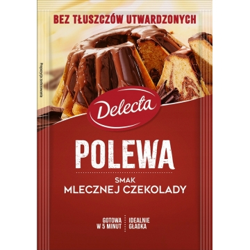 Polewa o smaku mlecznej...