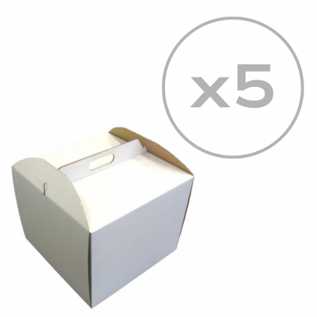 Pudełko na tort piętrowy 36x36x25, 5 szt.