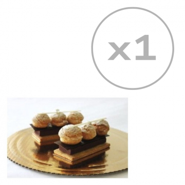 Podkład pod tort złoty...