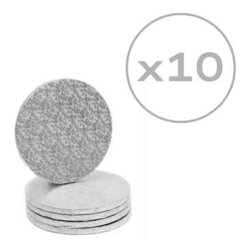 Podkład pod tort srebrny...