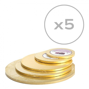 Podkład pod tort złoty...