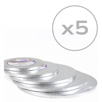 Podkład pod tort srebrny...