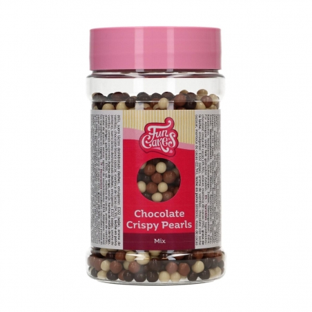 Czekoladowe perełki crispy pearls mix, Fun Cakes 155 g
