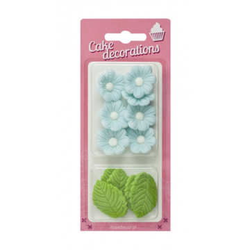 Dekoracja cukrowa liście w...