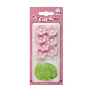 Dekoracja cukrowa liście w...