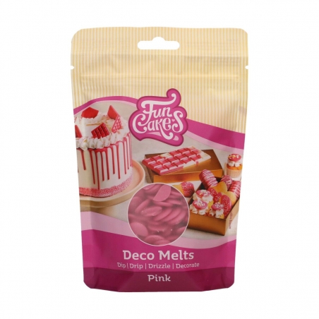 Candy melts polewa do cake popsów pastylki różowa 250 g