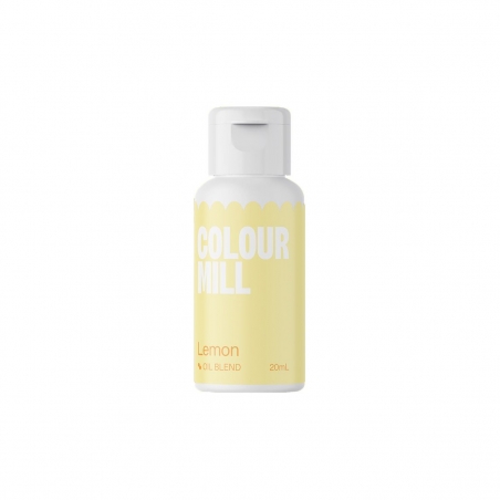 Barwnik spożywczy olejowy Colour Mill, żółty Lemon 20 ml