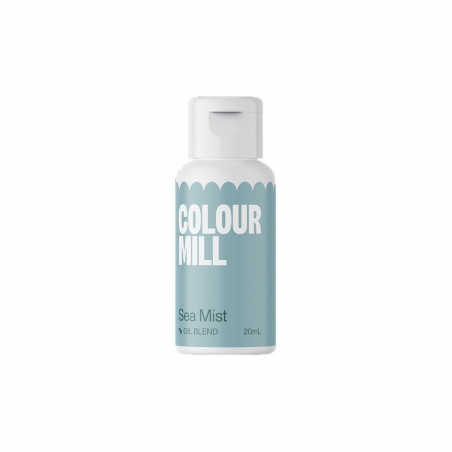 Barwnik spożywczy olejowy Colour Mill - niebieski Sea Mist 20 ml