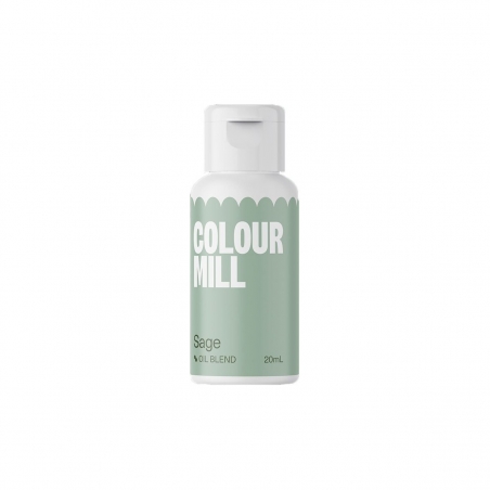 Barwnik spożywczy olejowy Colour Mill, zielony Sage 20 ml