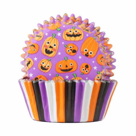 Papilotki do muffinek Halloween Pumpkin party 60 szt., PME