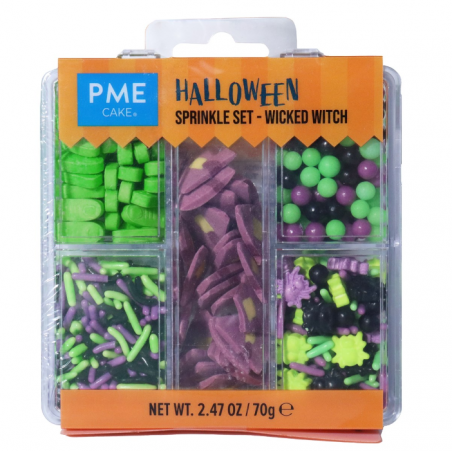 Mix posypek na Halloween Wicked witch Zła wiedźma 74 g, PME