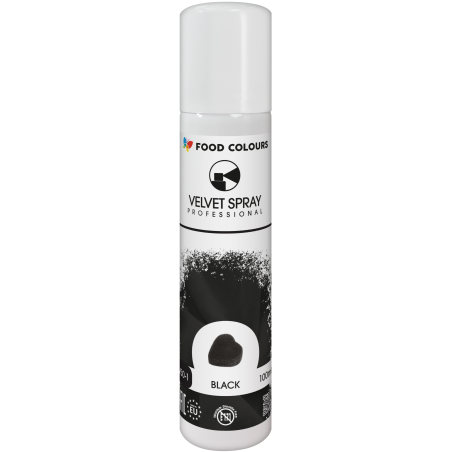 Zamsz w spray'u czarny Black 100 ml, Food Colours