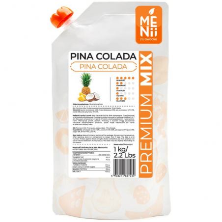 Pulpa Pina colada puree premium, 1 kg Menii