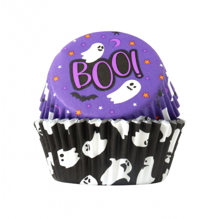 Papilotki do muffinek Halloween Spooky Ghosts 60 szt., PME