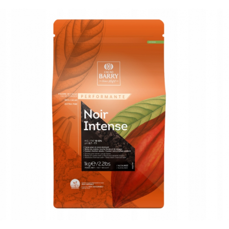 Kakao alkalizowane Noir Intense czarne 10-12% 1kg, Cacao Barry