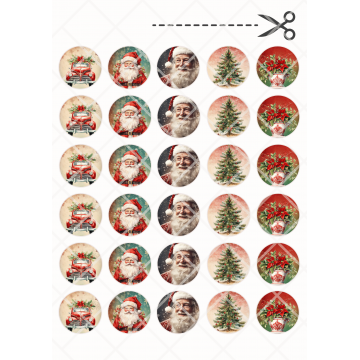 Christmas Time, kółka o śr....