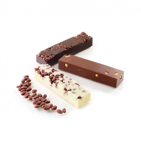 Silikomart forma silikonowa Fantasy Snack, batonik 10x2,6 cm, na 8 porcji