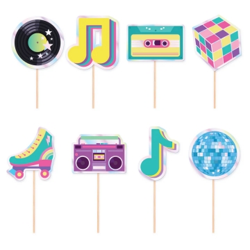 Toppery Retro Disco zestaw...