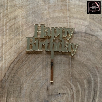 Topper mini na tort Happy...