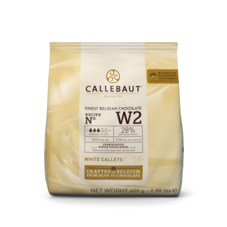 Czekolada Callebaut biała W2 w pastylkach 500 g