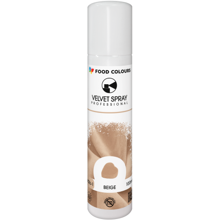 Zamsz w spray'u beżowy Beige 100 ml, Food Colours