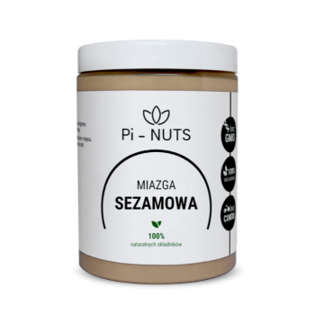Pasta sezamowa tahini 100%...