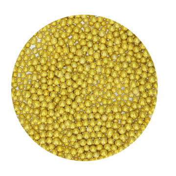 Posypka złote perełki małe...