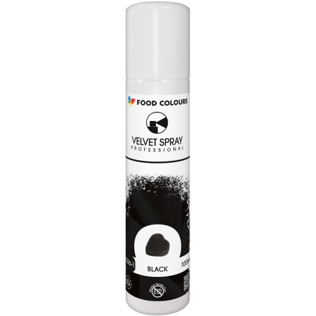 Zamsz w spray'u czarny Black 100 ml, Food Colours