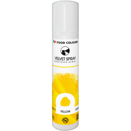 Zamsz w spray'u żółty 100 ml, Food Colours
