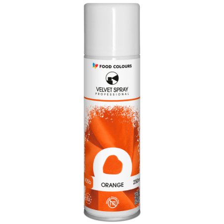 Zamsz w spray'u pomarańczowy 250 ml, Food Colours