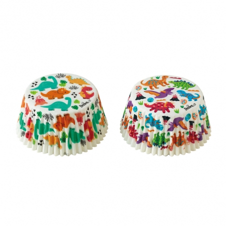Papilotki do muffinek dinozaury 36 szt. Decora