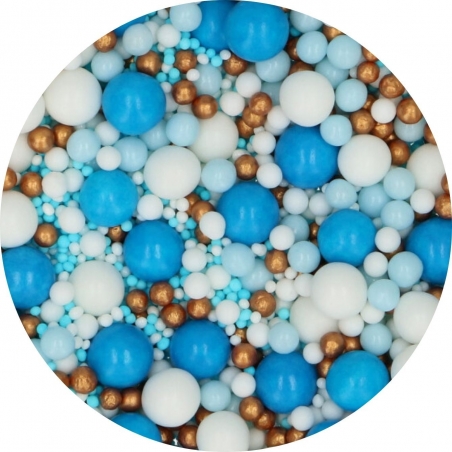 Posypka blue celebration mix 80 g, FunCakes