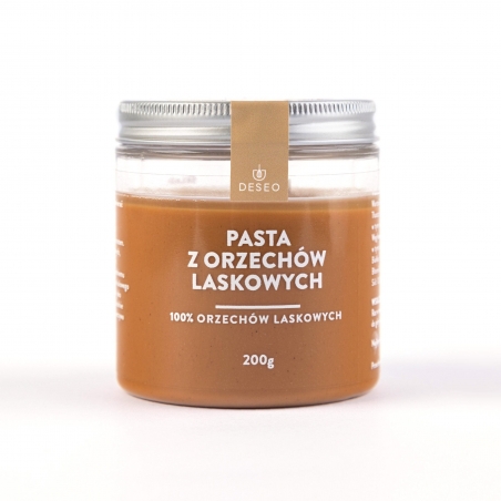 Pasta z orzechów laskowych 100% Deseo, 200 g