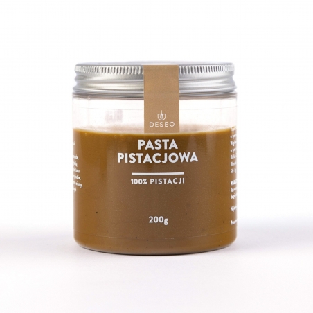Pasta pistacjowa 200 g Deseo, 100%