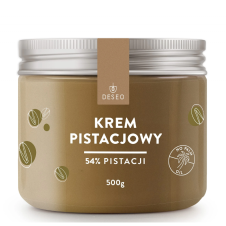 Krem pistacjowy 54% Deseo, 500 g