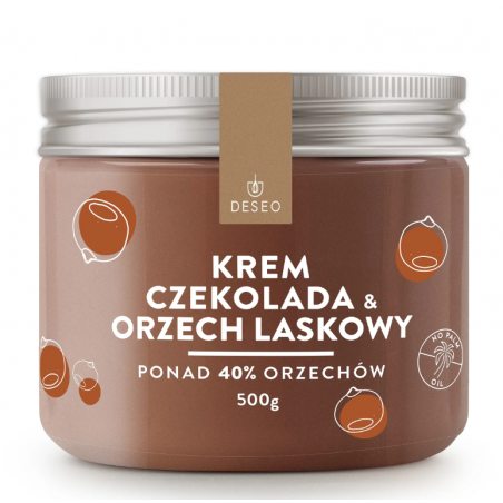 Krem czekoladowo-orzechowy Deseo, 500 g