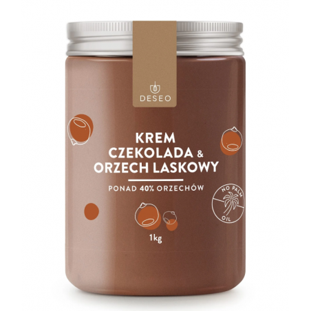 Krem czekoladowo-orzechowy Deseo, 1 kg