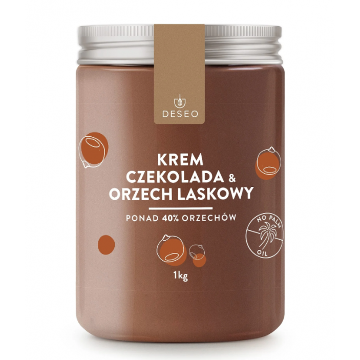 Deseo krem czekoladowo - orzechowy Deseo krem czekoladowo - orzechowy