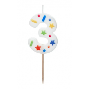 Świeczka urodzinowa cyfra...