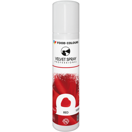 Zamsz w spray'u czerwony Red 100 ml, Food Colours