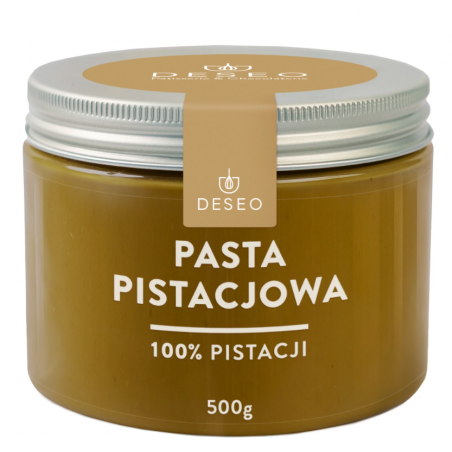 Pasta pistacjowa 100% Deseo, 500 g