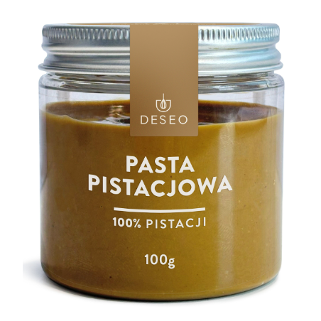 Pasta pistacjowa 100% Deseo, 100 g