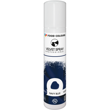 Zamsz w spray'u granatowy Navy blue 100 ml, Food Colours