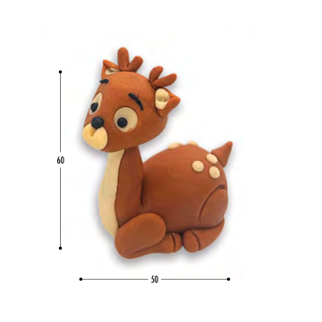 Figurka cukrowa jelonek