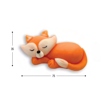 Figurka cukrowa lisek