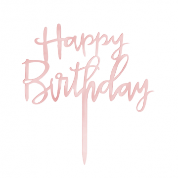 Topper na tort Happy...