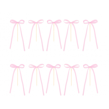 Toppery na tort kokardki...