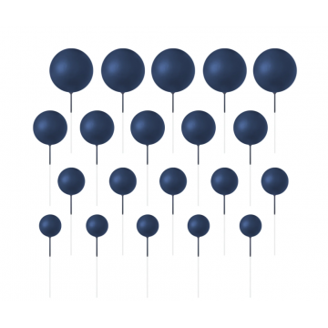 Toppery na tort kule...