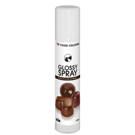 Nabłyszczacz do masy cukrowej czekolady, Glossy spray 100 ml